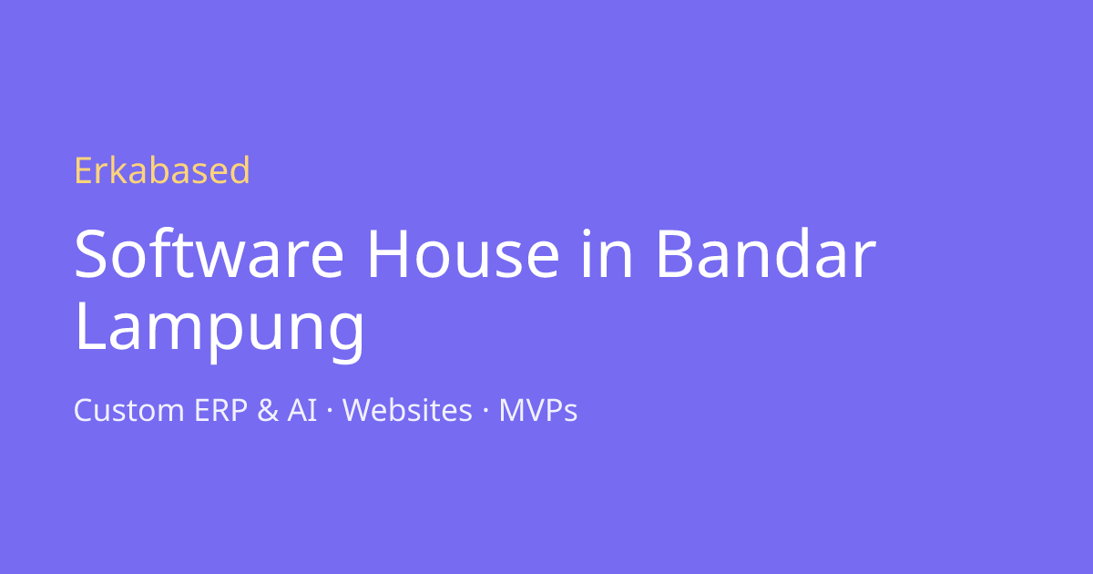 Erkabased | Software House Bandar Lampung logo